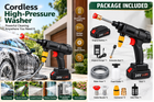 Cordless High-Pressure Washer (24V Rechargeable)
