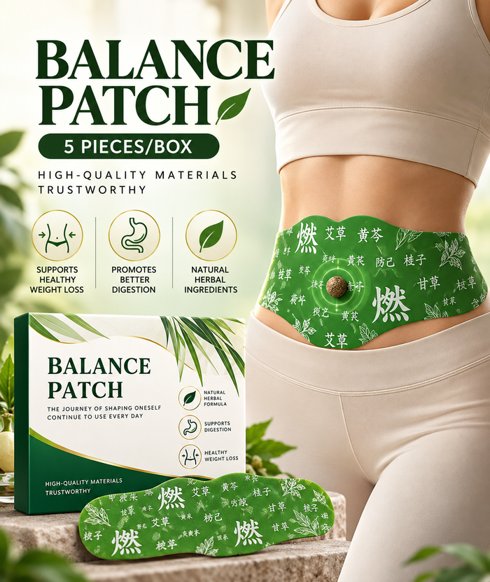 Balance Patch – Japanese Herbal Body Patch (5 Patches)
