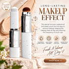 Color Changing Foundation Stick – Lightweight Full Coverage Makeup