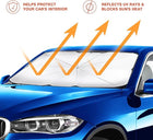 Car Windshield Sun Umbrella – Foldable UV & Heat Protection