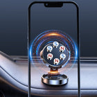 360° Rotating Magnetic Car Phone Holder – Foldable & Height Adjustable