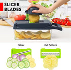 16-in-1 Multifunctional Vegetable Chopper, Slicer & Grater