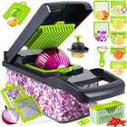 16-in-1 Multifunctional Vegetable Chopper, Slicer & Grater
